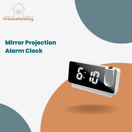 Mirror Projection Alarm Clock